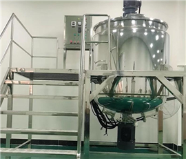 Sealed vacuum mixing tank